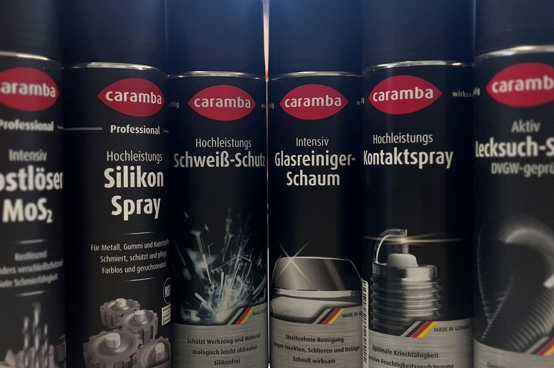 Spraydosen caramba